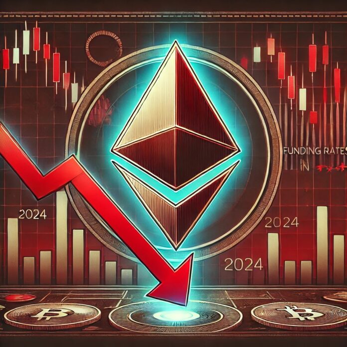 DALL·E-2024-09-16-17.30.19-A-digital-illustration-depicting-a-bearish-signal-for-Ethereum-as-funding-rates-hit-new-lows-in-2024.-The-image-features-the-Ethereum-symbol-with-down.jpg